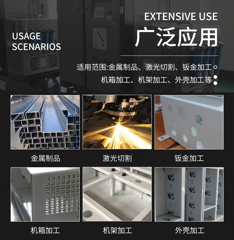 15KW20公斤激光切割一體空壓機(圖6)